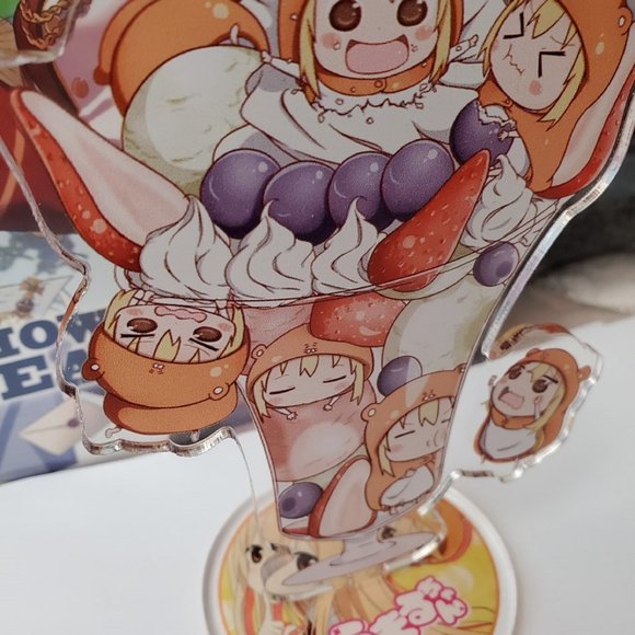 15CM Himouto! Umaru-chan Ice Cream Parfait Acrylic Standee - Picture 4 of 4